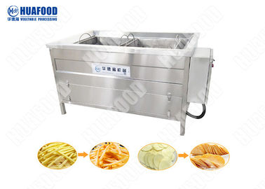 بادام زمینی / چیپس سیب زمینی ماشین ظرفشویی اتوماتیک 9KW 304 مواد فولادی ضد زنگ