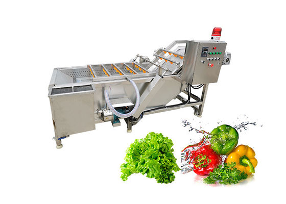 ماشین لباسشویی حباب هوا SUS304 500kg / h میوه سبزیجات