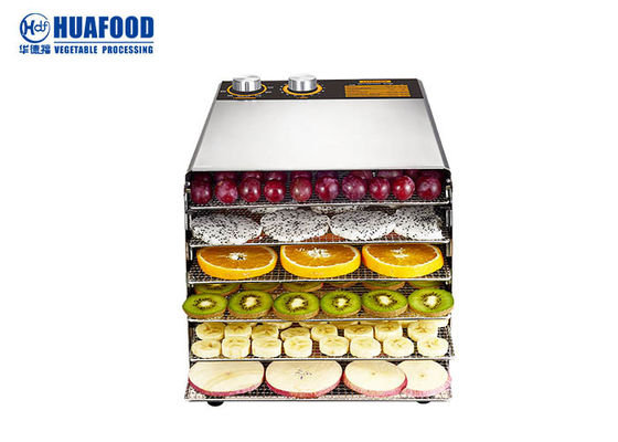 دستگاه خشک کن مواد غذایی Rotary Fruit 16 Layers Stainless Steel