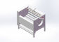 دستگاه شستشوی گیاهی مینی سیب زمینی 1350 * 850 * 1100mm ماشین لباسشویی