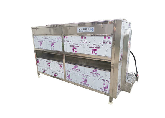 2000 کیلوگرم در ساعت ماشین لباسشویی پیچ پیچ سبزیجات SUS304