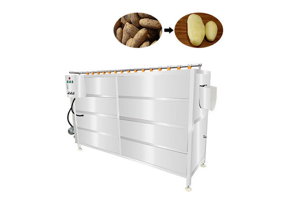 2000 کیلوگرم در ساعت ماشین لباسشویی پیچ پیچ سبزیجات SUS304