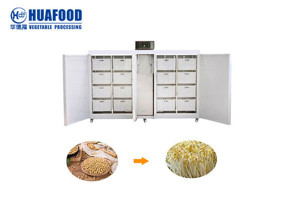 250 کیلوگرم در روز دستگاه جوانه اتوماتیک لوبیای صنعتی برای دانه های سویا و ماش