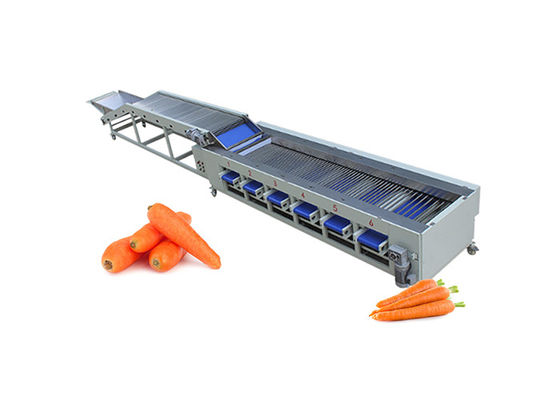 3t / H دستگاه درجه بندی هویج برقی دستگاه مرتب سازی هویج گوجه فرنگی