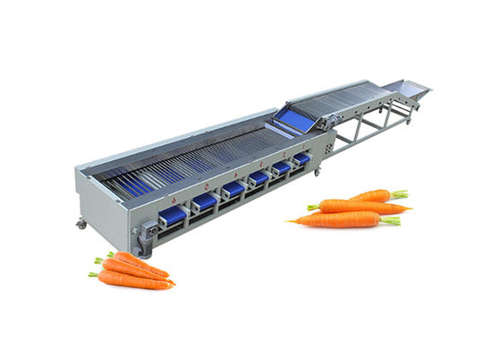 3t / H دستگاه درجه بندی هویج برقی دستگاه مرتب سازی هویج گوجه فرنگی