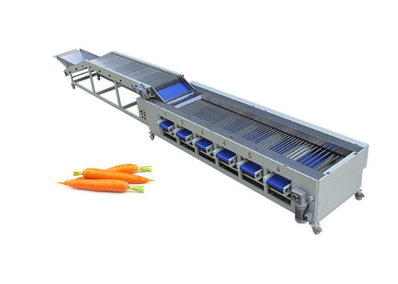 ماشین آلات پردازش اتوماتیک 1100 میلیمتر 3 تن در ساعت برای هویج خیار