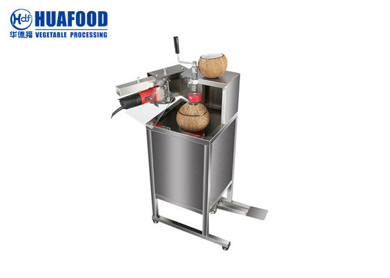600pcs / h دستگاه سوراخ نارگیل برقی دستگاه بازکن دستگاه نارگیل تازه سبز